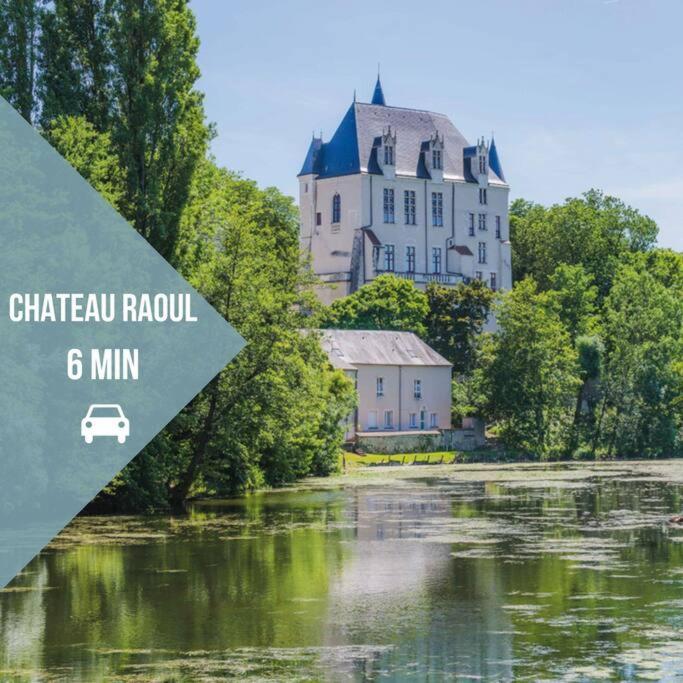 Le Paisible • Garage Privatif • Traversant • Calme Châteauroux Eksteriør bilde